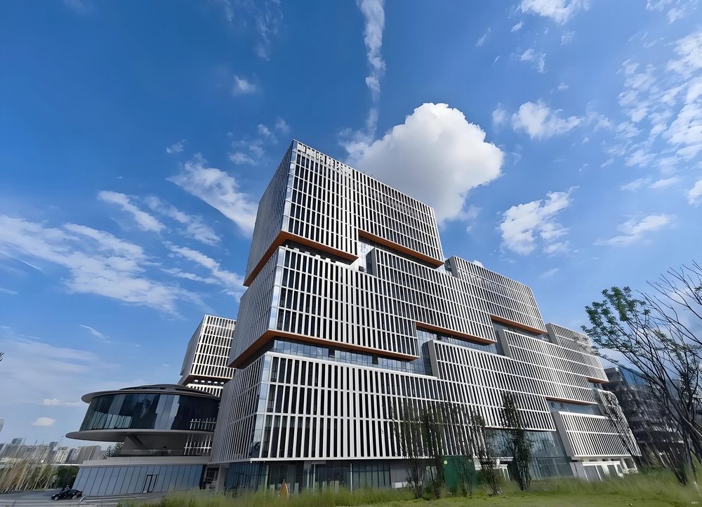 白鹭湾科技生态园外立面图